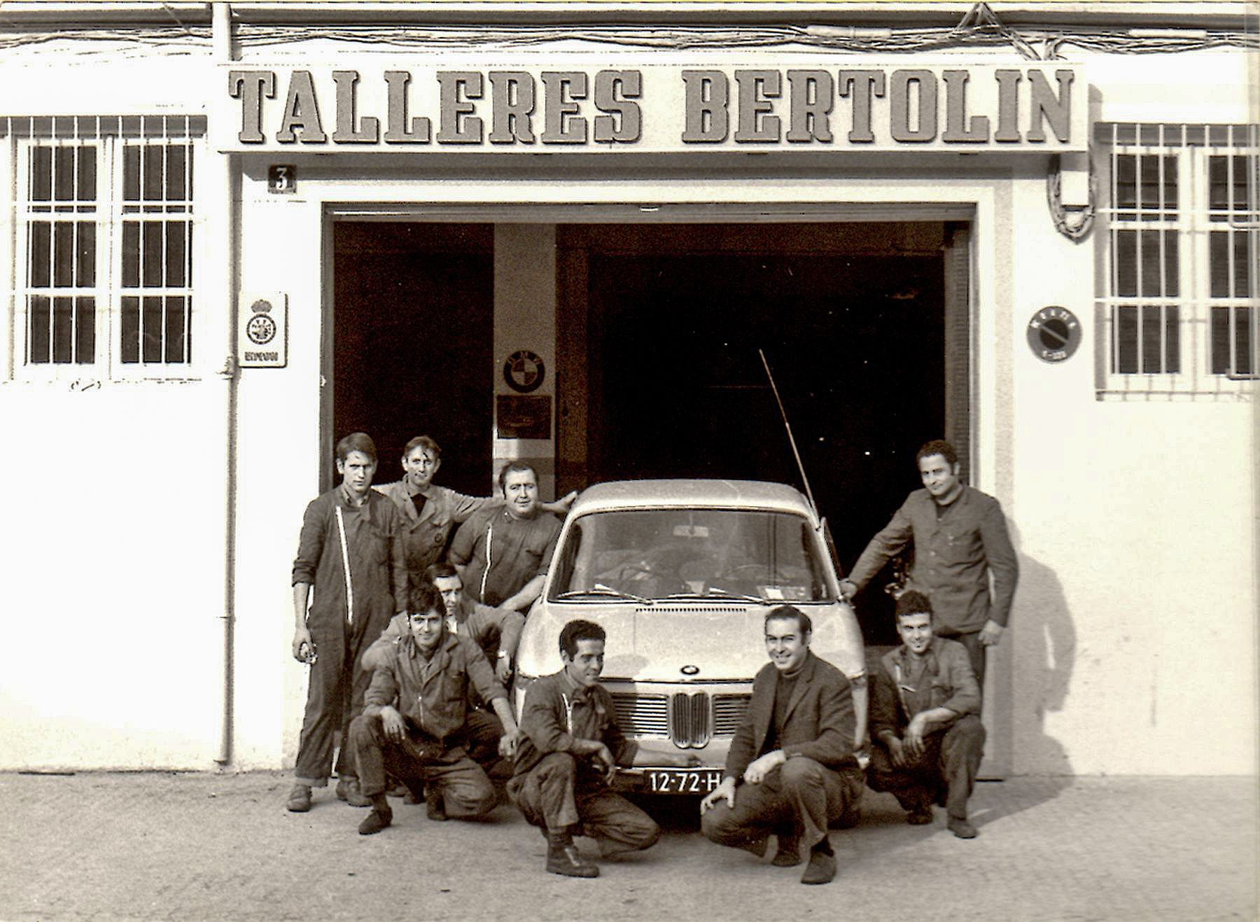 Imagen histórica BMW Bertolín concesionario Valencia