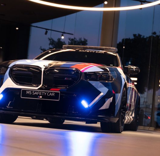 BMW M5 MotoGP Safety Car en Bertolín Valencia